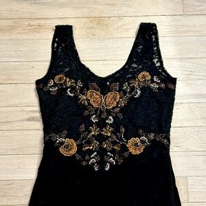 Free people beaded bodycon dress XXS